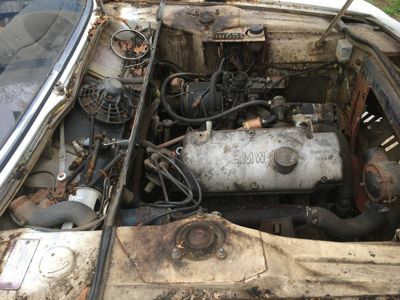 Doesn’t turn over according to the seller. Though i bet you could clean up the hardier components and make a couple bucks back.
